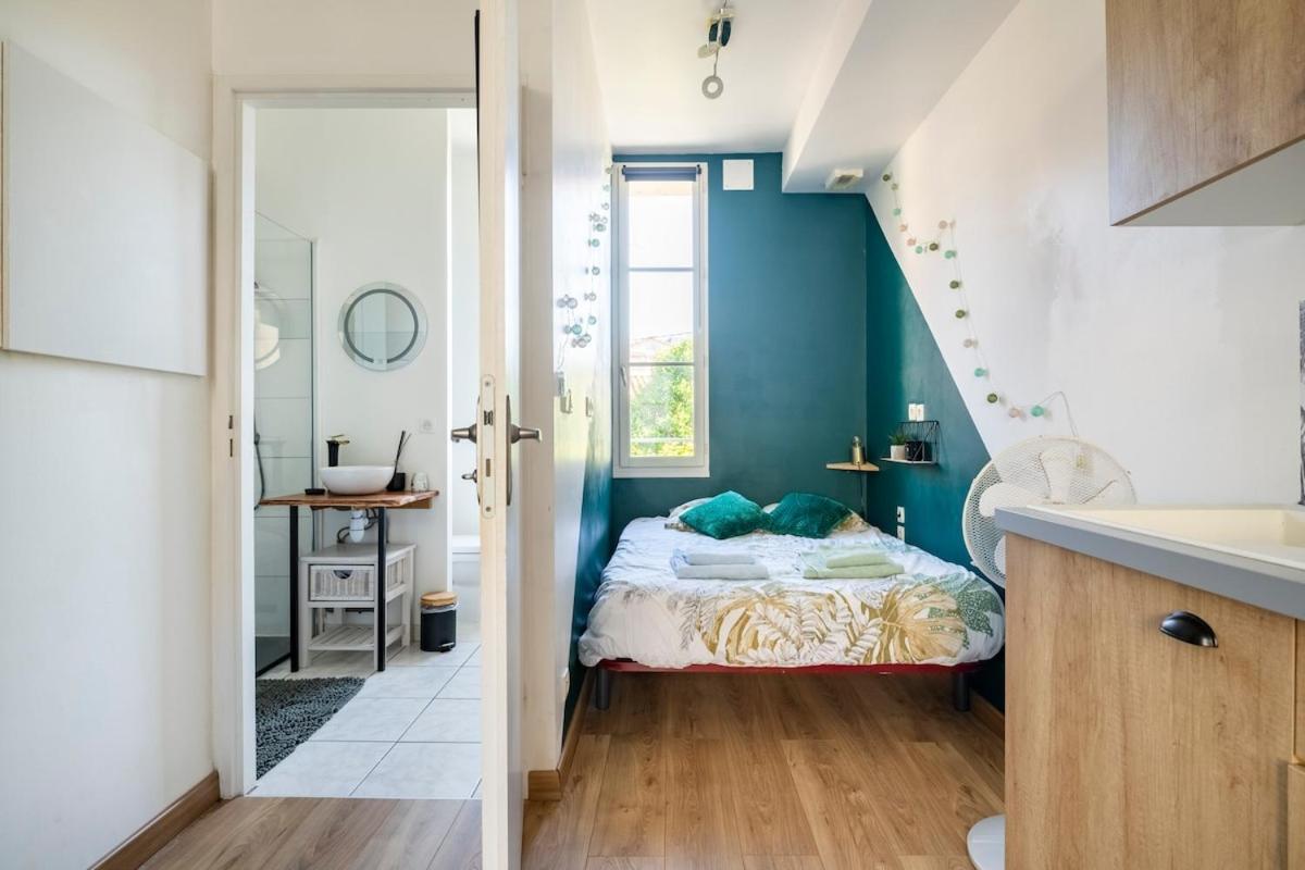 Le Vin Quatre - Studio Avec Vue Dordogne Et Parking Privatif Bergerac Buitenkant foto