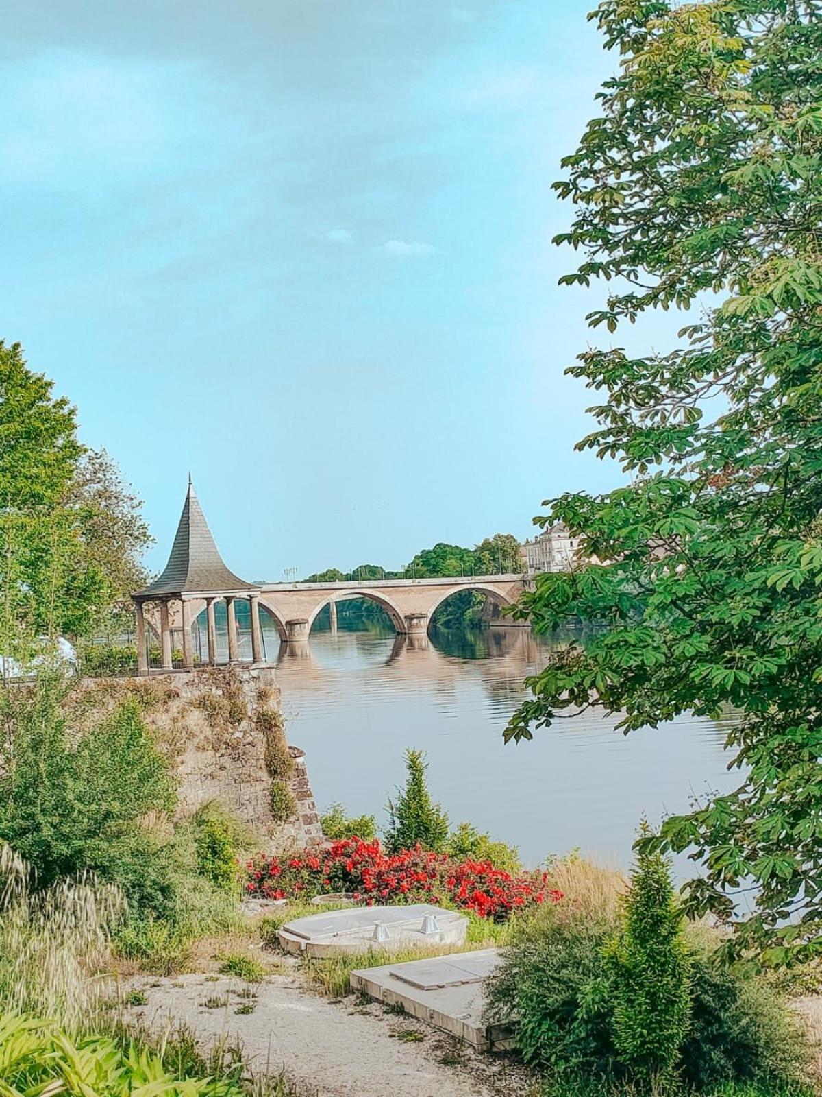 Le Vin Quatre - Studio Avec Vue Dordogne Et Parking Privatif Bergerac Buitenkant foto
