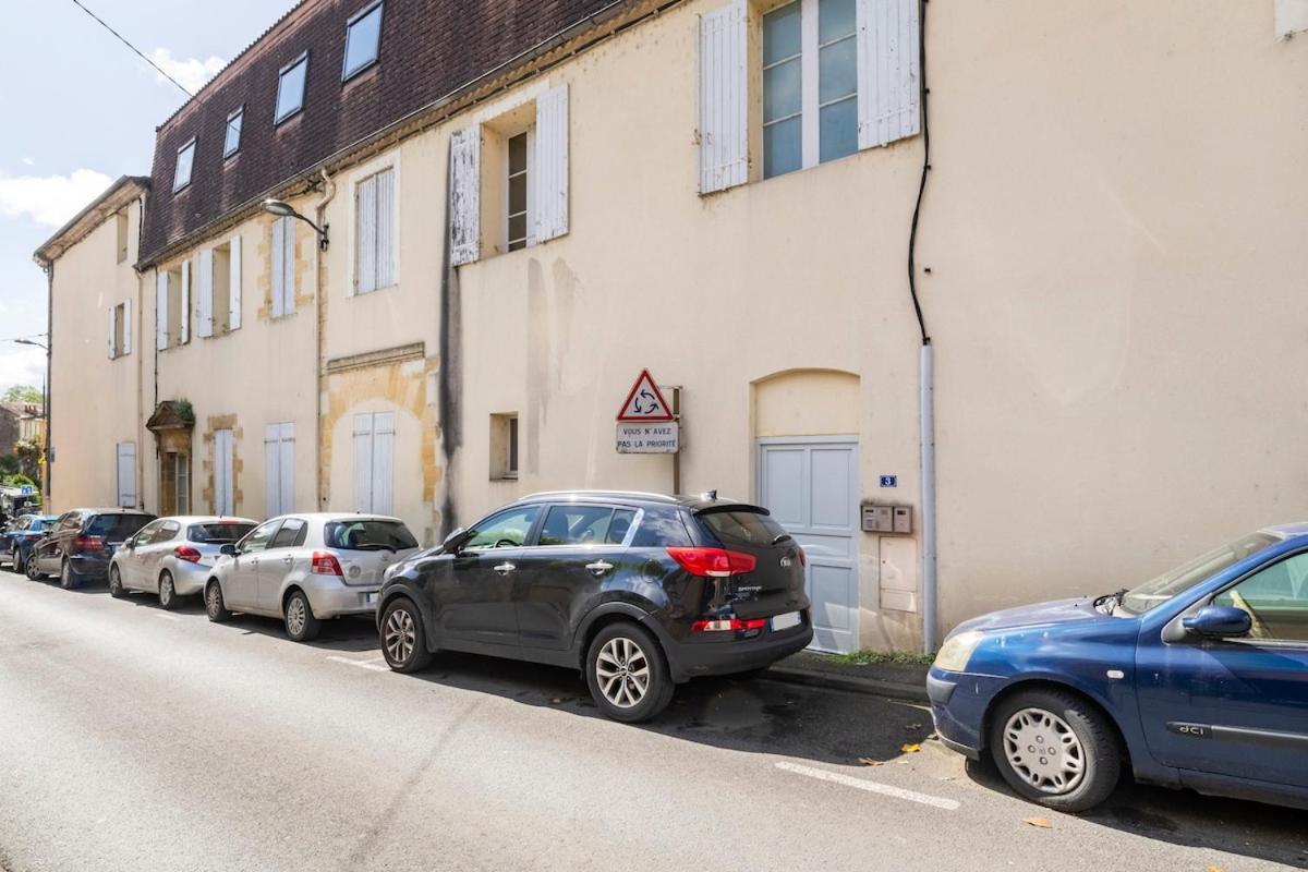 Le Vin Quatre - Studio Avec Vue Dordogne Et Parking Privatif Bergerac Buitenkant foto