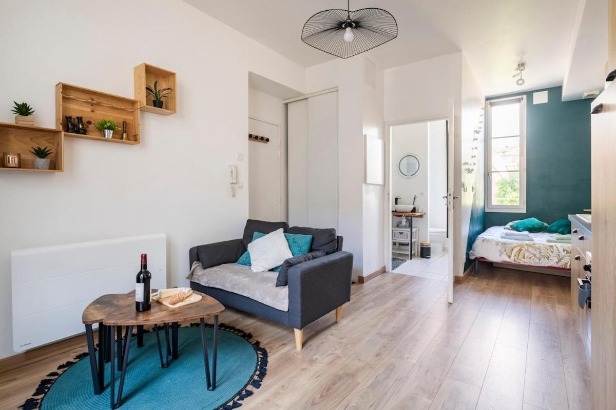 Le Vin Quatre - Studio Avec Vue Dordogne Et Parking Privatif Bergerac Buitenkant foto