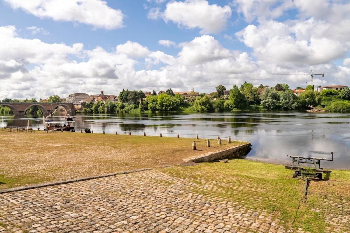 Le Vin Quatre - Studio Avec Vue Dordogne Et Parking Privatif Bergerac Buitenkant foto